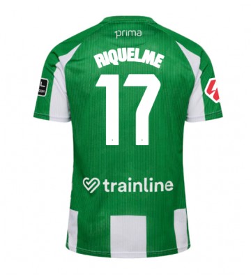 Real Betis Rodrigo Riquelme #17 Replica Home Stadium Shirt 2025-26 Short Sleeve